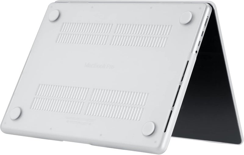 سيفن لاين متوافق مع حافظة MacBook Pro 14 بوصة 2024 2023 2022 2021 صلبة لـ Mac Pro 14 بوصة A2918 A2992 A3112 A3401 A2779 A2442 M4 M3 M2 M1 وغطاء لوحة مفاتيح، شفاف غير لامع - Image 4