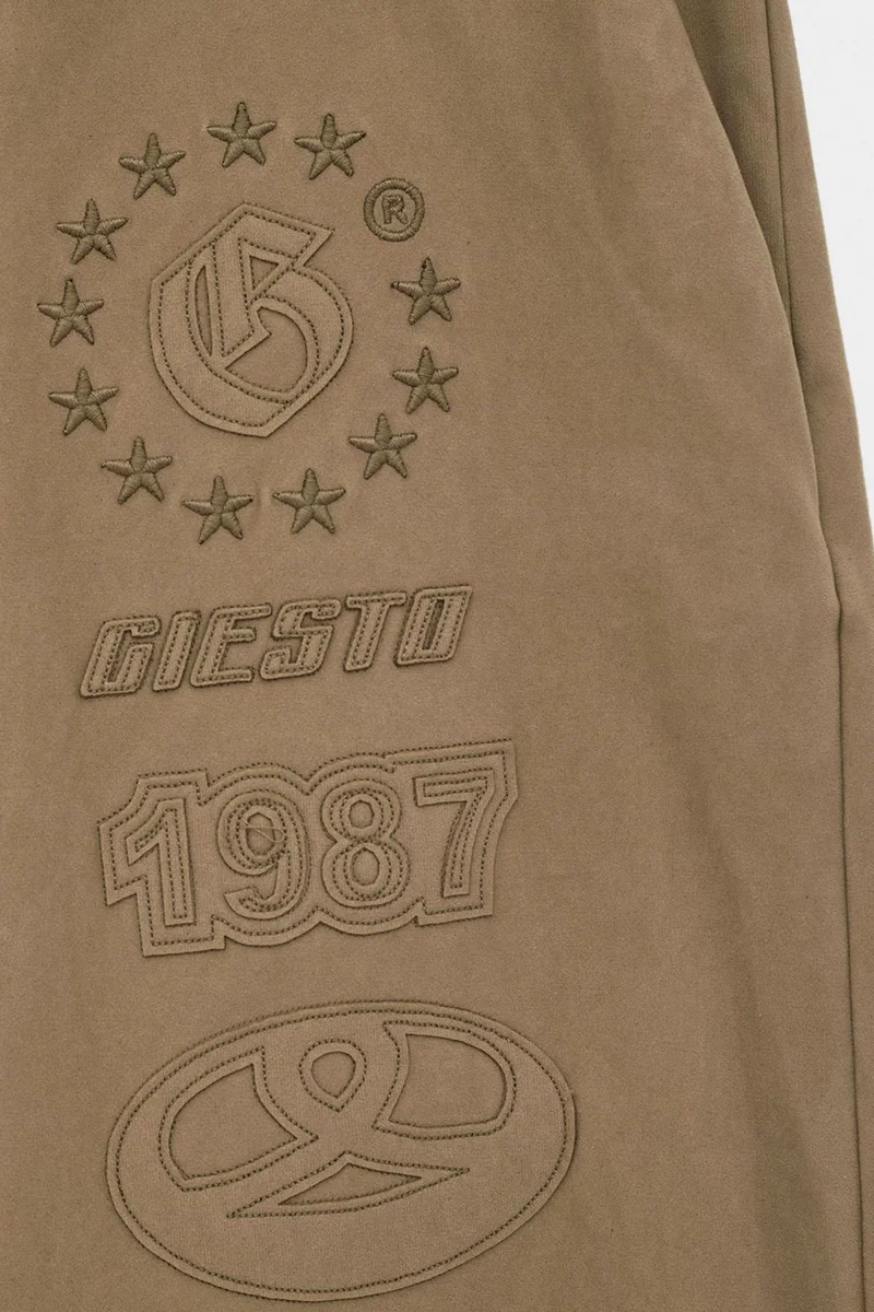 Giesto Khaki Green GIESTO Men's Suit Pants for Men | Best Price UAE