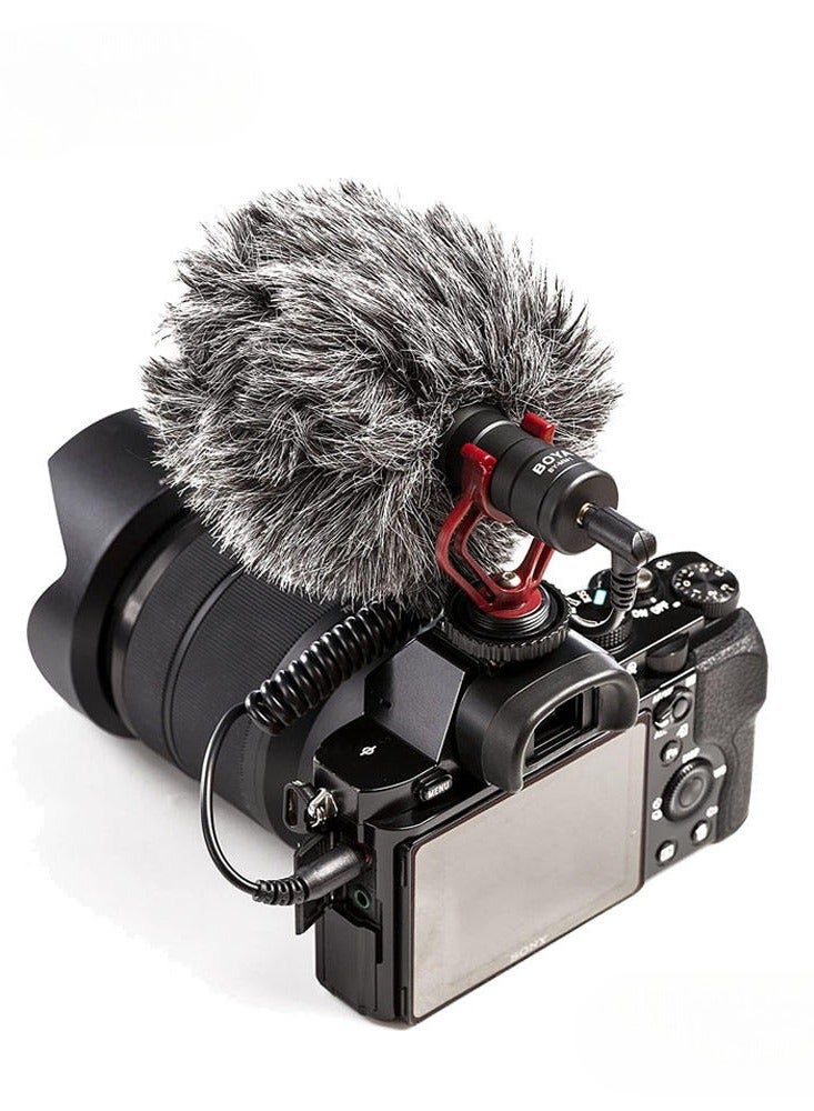 Studio Condenser Professional Microphone for Recording Interviews Dim Computer Mice with Camera.  - Image 3