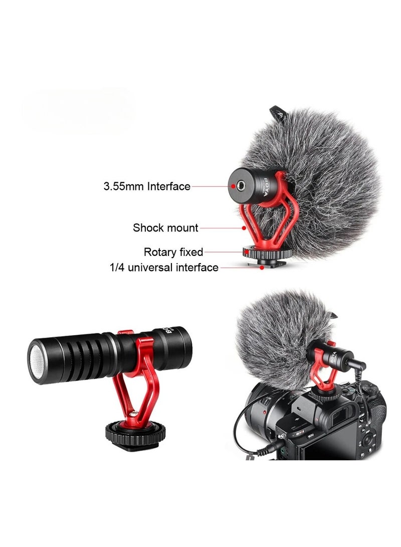 Studio Condenser Professional Microphone for Recording Interviews Dim Computer Mice with Camera.  - Image 5