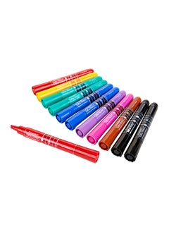 Crayola Take Note Dry Erase Markers, Chisel Tip, 12 Count  - Image 4