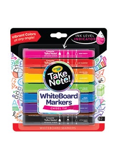Crayola Take Note Dry Erase Markers, Chisel Tip, 12 Count  - Image 5