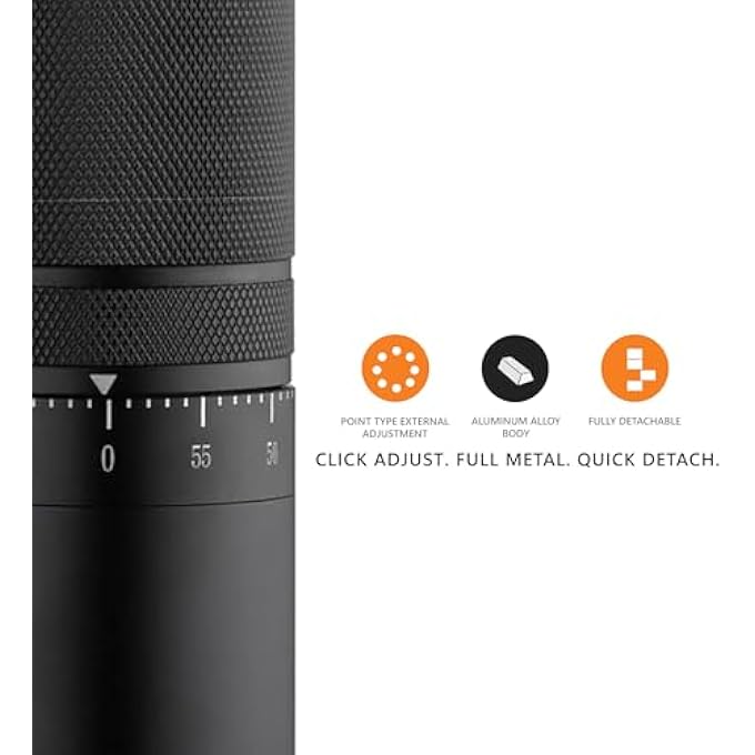 macnoa Macgrind Craft Manual Coffee Grinder With 60 Grind Settings  Titanium Burr Hand Grinder With Chestnut Handle Lightweight And Portable For Espresso French Press And Pour Over - Image 3