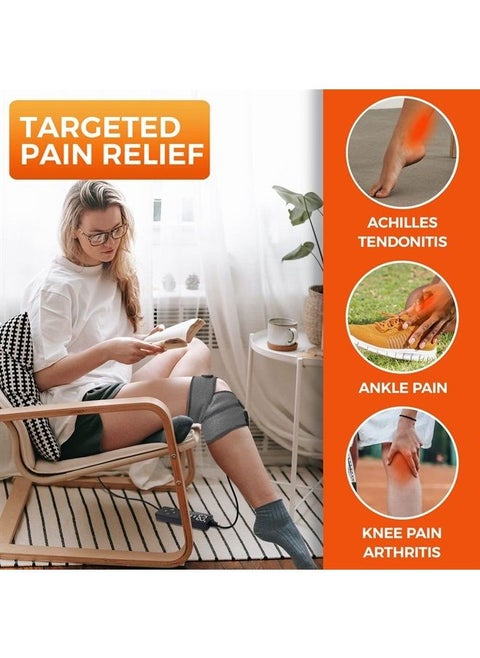 Long Small Heating Pad for Hands Wrist Arm Elbow Pain Relief, Heated Wrap for Golfers Tennis Elbow, Cubital Carpal Tunnel, Knee Joint Arthritis Leg Ankle Plantar Fasciitis, Achilles Tendonitis