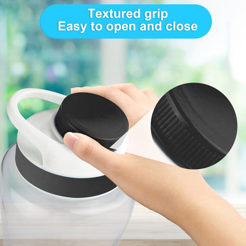 gocola Lid for Cirkul Water Bottle - 4 Pack Cap Lid Replacements Compatible with Cirkul, Fits Cirkul Flavor Cartridges, Essential Accessories for Plastic and Stainless Steel Water Bottles - Image 4
