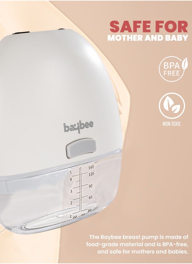 BAYBEE - Automatic Ultra Slim Wearable Electric Breast Pump  With Led Display, 3 Modes, 9 Level Suction Adjustment And 3 Sizes - Image 1