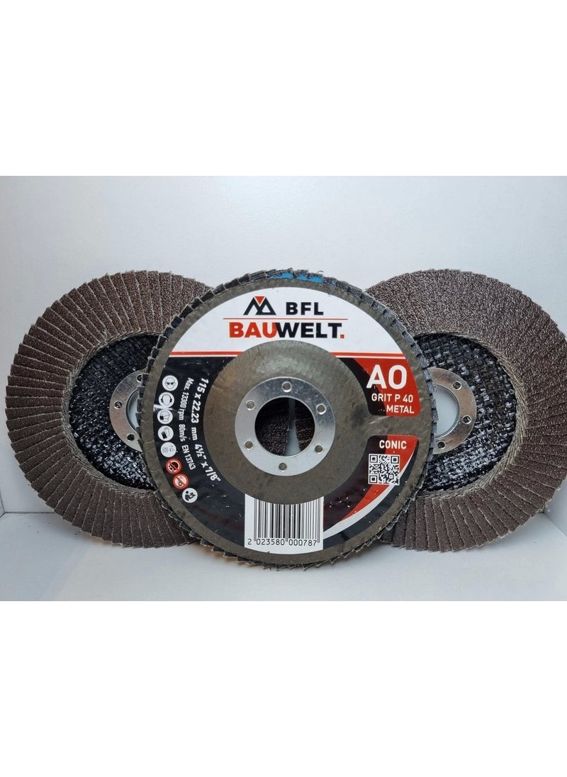 ÇAP115 A040 Flap Disc Sander Hightech 5 Pack - pzsku/ZC60FAA890B395982FE3BZ/45/_/1737202986/8d097fe7-1078-4ed9-a066-2607adc7b113