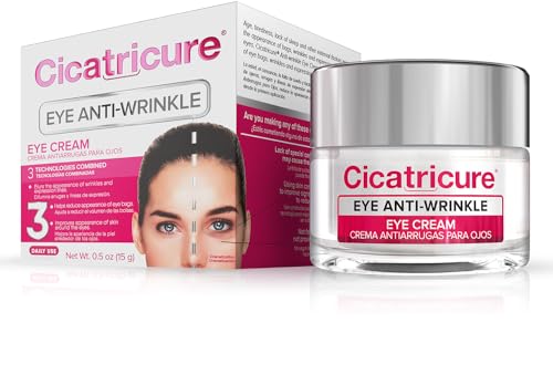 CICATRICURE Cicatricure Blur & Filler Anti-Wrinkle Eye Treatment: Advanced Formula for Fine Lines, Under-Eye Bags & Skin Rejuvenation, Hydrating Eye Cream for Daily Use, 0.5 Ounce