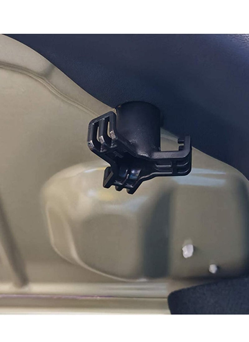 SYOSI - ABS Front Rear Trunk Grocery Bag Hook for Tesla Model 3, Frunk/Trunk Bolt Cover Front Hook Holding Clips, Hooks Clip Bolt Cover, Interior Accessories (Trunk hook, Black) - Image 1
