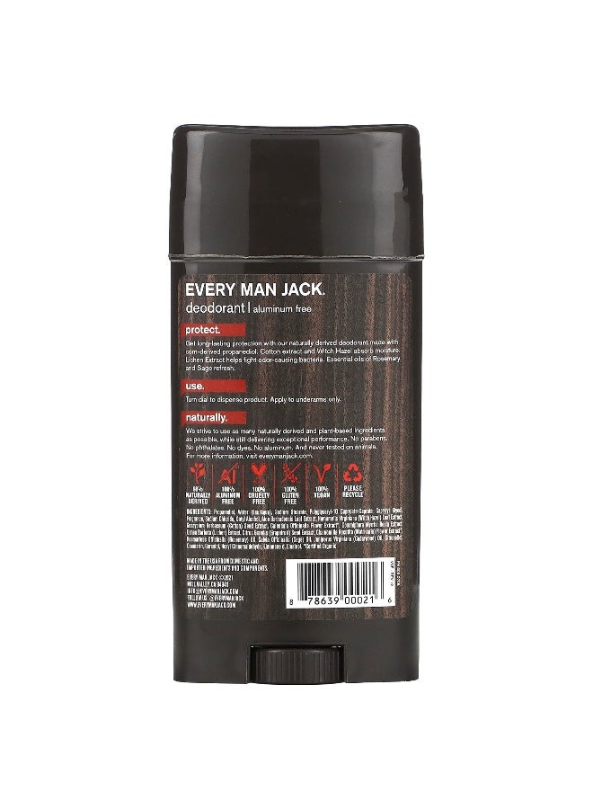 Every Man Jack, Deodorant, Aluminum Free, Cedarwood, 3 oz (85 g) - Image 2
