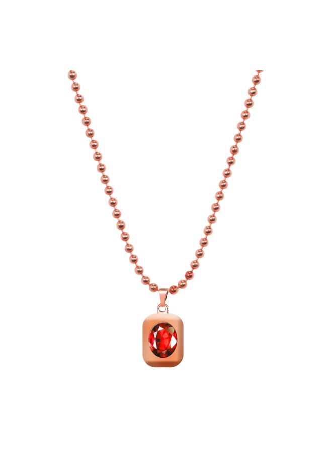 AIWANTO Alissa Necklace With Stone Pendant - Image 1