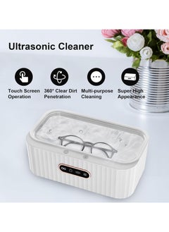 General Jewelry Cleaner, Ultrasonic Jewelry Cleaner for Eyeglass Silver Ring Watches Coins |4 Auto Timer Models with 400ml Stainless Steel Tank for Retainer  - Image 2
