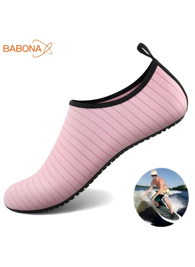 BABONA Water Shoes for Women Men Quick-Dry Aqua Socks Swim Beach Barefoot Yoga Exercise Wear Sport Accessories Pool Camping Must Haves Adult Youth Size - Image 1