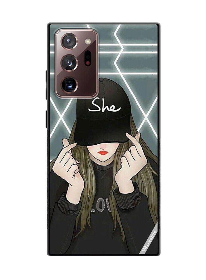 VR CREATIVE غطاء حماية لجهاز سامسونج جالكسي نوت20 ألترا 5G بتصميم كاب شون متعدد الألوان - Image 1