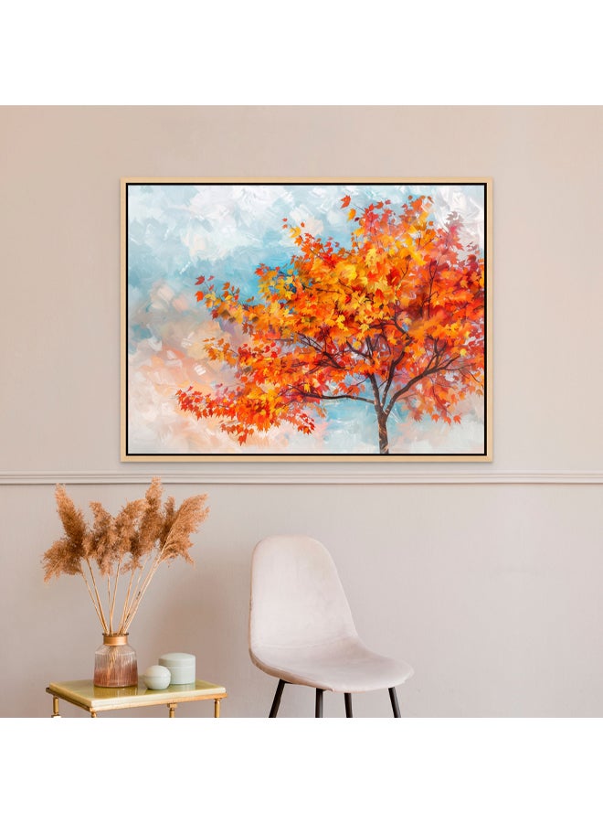 Art Decor Framed Canvas Wall Art of Autumn Tree Landscape Art Print Wall Decor for Home Office Living Room Bedroom Gifting - Image 2