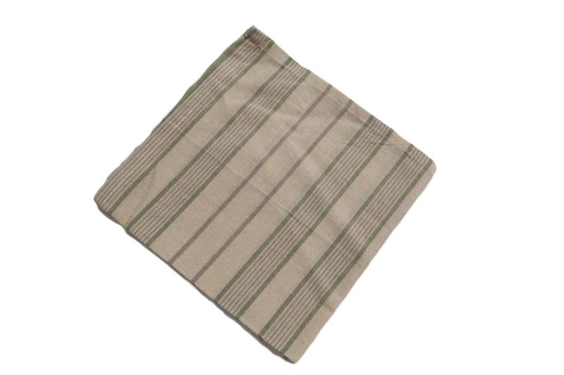 Snuggle Checks Stripe Print Styled 4 Cotton Kitchen Towels - Image 3