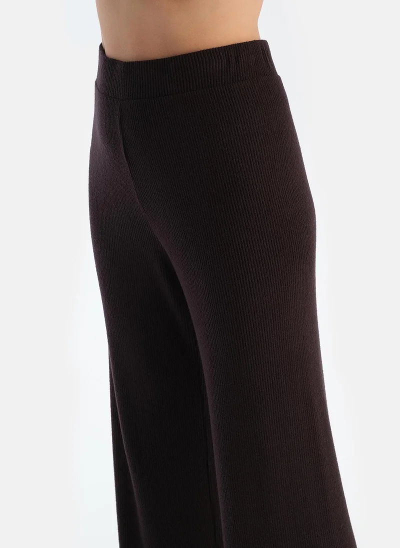 داجي Trousers %100 Cotton Mid Rise Homewear