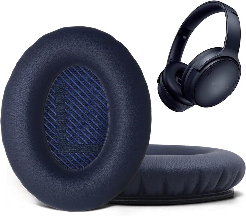 Niukeke Replacement Ear Pads for Bose QuietComfort 35/Quiet Comfort 35 II (qc 35/QC35 ii), Headphone Ear Covers, High Density Memory Cotton, Soft Leather, Adaptive Noise Isolation Headphones Pads Cushions - Image 1
