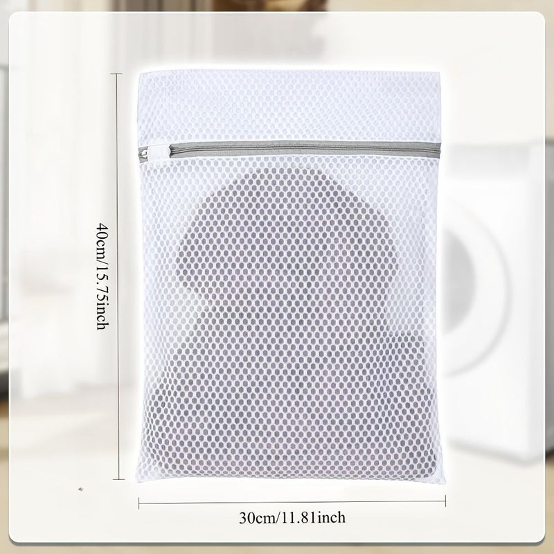 Five Extra Large Mesh Laundry Bags 15.75 Inches Random 5pcs - Image 3