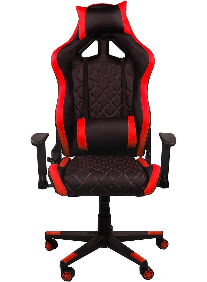 Ergonomic Gaming Chair with Reclining Backrest, 360° Swivel Seat, Adjustable Height, Comfortable Office & Gaming Chair, Supports up to 110 kg - Image 1