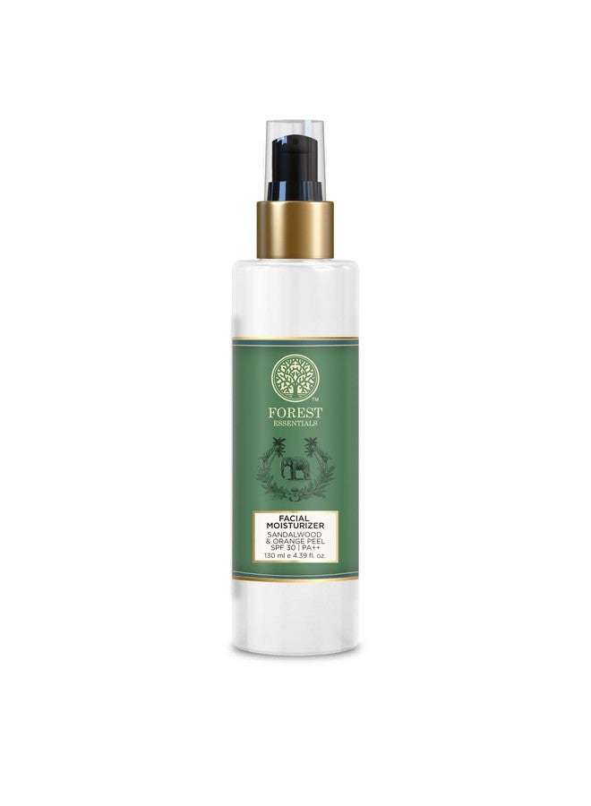 Forest Essentials Hydrating Facial Moisturiser With Spf 30 Pa++ | Moisturising Lotion With Sandalwood & Orange Peel | Protects Against Uva And Uvb | All Skin Types - Image 1