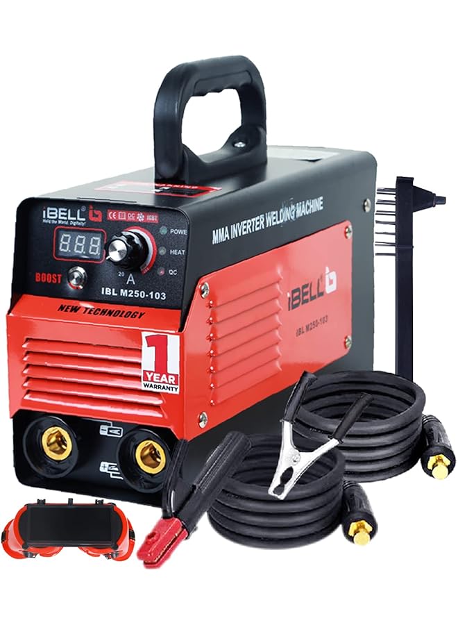 آي بيل آلة لحام قوس عاكس Igbt 250A مع بدء التشغيل الساخن وقوة القوس المضادة للالتصاق ووظائف تعزيز الطاقة - Image 1