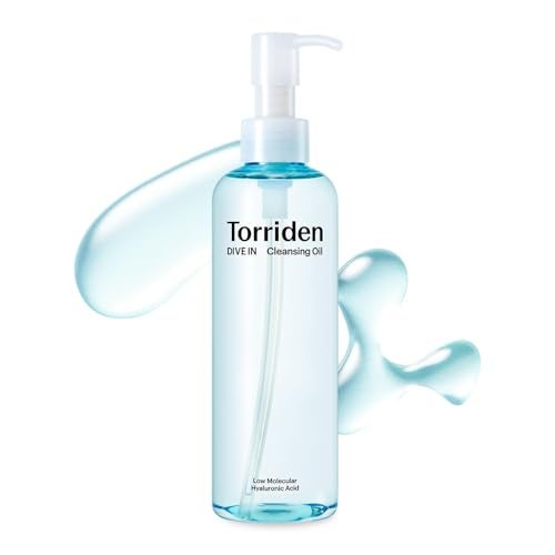 Torriden DIVE IN Cleansing Oil 200ml 676 floz Makeup Blackhead Remover Hydrating Deep Facial Cleanser for All and Sensitive Skin Hyaluronic Acid Panthenol Allantoin Korean Skin Care - Image 1