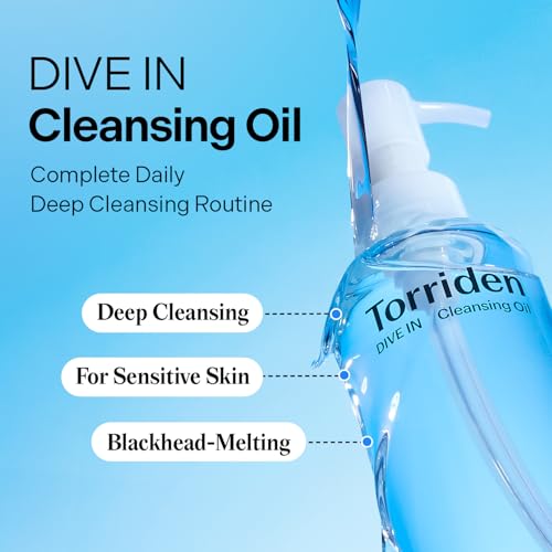 Torriden DIVE IN Cleansing Oil 200ml 676 floz Makeup Blackhead Remover Hydrating Deep Facial Cleanser for All and Sensitive Skin Hyaluronic Acid Panthenol Allantoin Korean Skin Care - Image 3