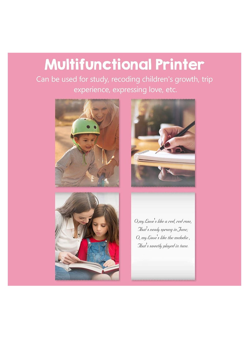 Gravity Portable Pocket Printer BT Thermal Printer with Thermal Printing Paper USB Cable for Note Photo Web Document Printing - Image 5