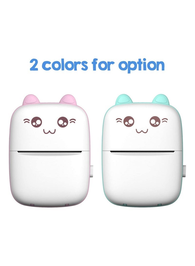 Gravity Portable Pocket Printer BT Thermal Printer with Thermal Printing Paper USB Cable for Note Photo Web Document Printing - Image 2