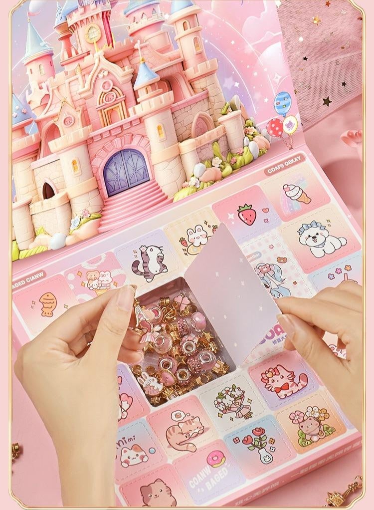 CALL PLAY Charm Bracelet/Jewelry Making Kits for Kids Girls,Princess Birthday Gifts,Arts Crafts Toys for 5 6 7 8 9 12 Years Old Girls - Image 2