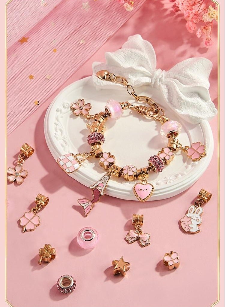 CALL PLAY Charm Bracelet/Jewelry Making Kits for Kids Girls,Princess Birthday Gifts,Arts Crafts Toys for 5 6 7 8 9 12 Years Old Girls - Image 3