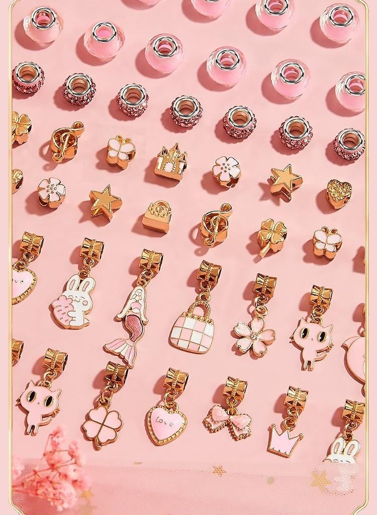 CALL PLAY Charm Bracelet/Jewelry Making Kits for Kids Girls,Princess Birthday Gifts,Arts Crafts Toys for 5 6 7 8 9 12 Years Old Girls - Image 4