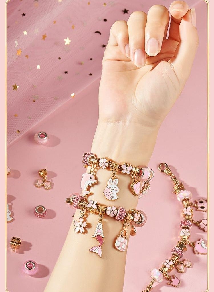 CALL PLAY Charm Bracelet/Jewelry Making Kits for Kids Girls,Princess Birthday Gifts,Arts Crafts Toys for 5 6 7 8 9 12 Years Old Girls - Image 5