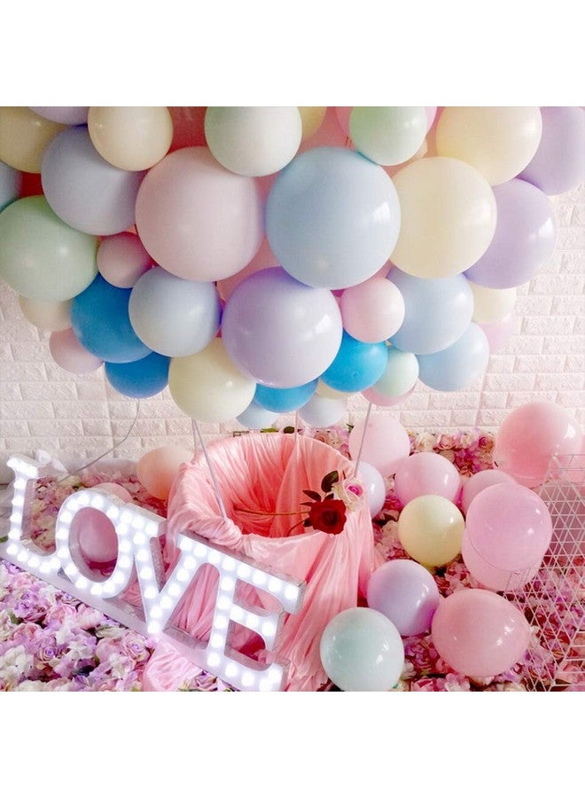 HK Balloons Pack Of 25 Pastel Colour Balloons For Birthday Decoration Baby Shower Anniversary Wedding Decorations Balloons Pastel Themed Decoration Items Kit - Image 3