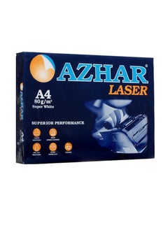 AZHAR paper A4 80 Gram - Pack of 500 Sheets - High Quality for Printing and Laser Imaging - pzsku/ZC6110B0E22DE7B3EDD24Z/45/_/1727696948/145cea51-3a6f-4642-aea8-bf893161338d