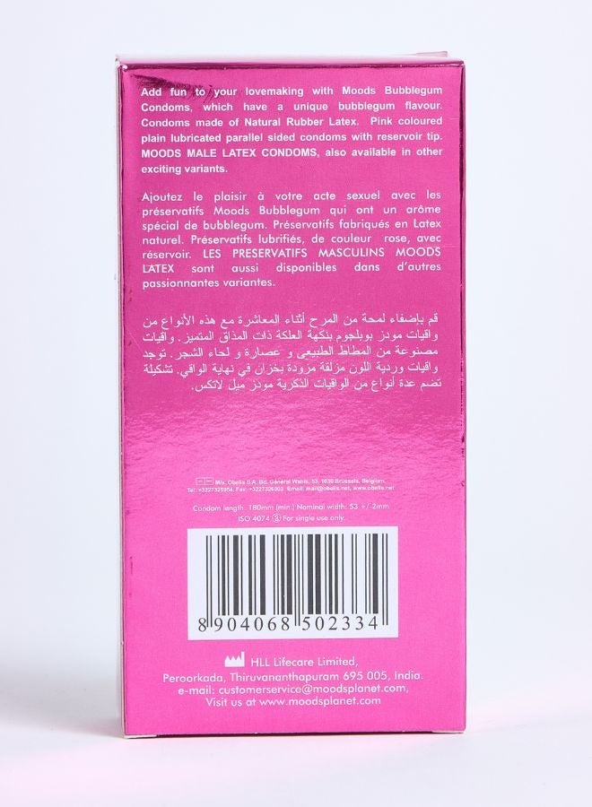Moods Bubble Gum Condoms 12 Pcs - Image 4