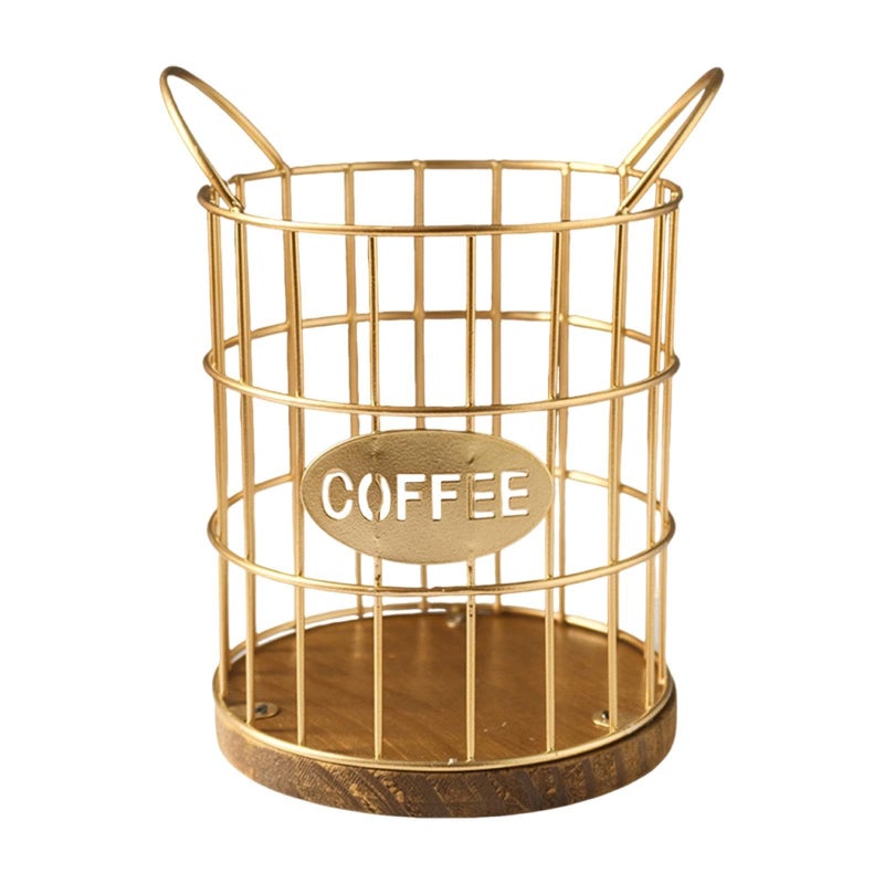 Wooden Coffee Pod Holder And Dispenser For Kitchen Desktop 15cmx18 5cm - Image 2