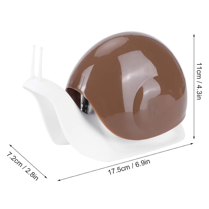 NANIAAY Snail-Shape Liquid Soap Dispenser-200ml Portable Snail Shape Liquid Soap Dispenser Hand Wash Dispenser Pump Push-Type Shampoo Dispenser for Home Plastic - Image 2