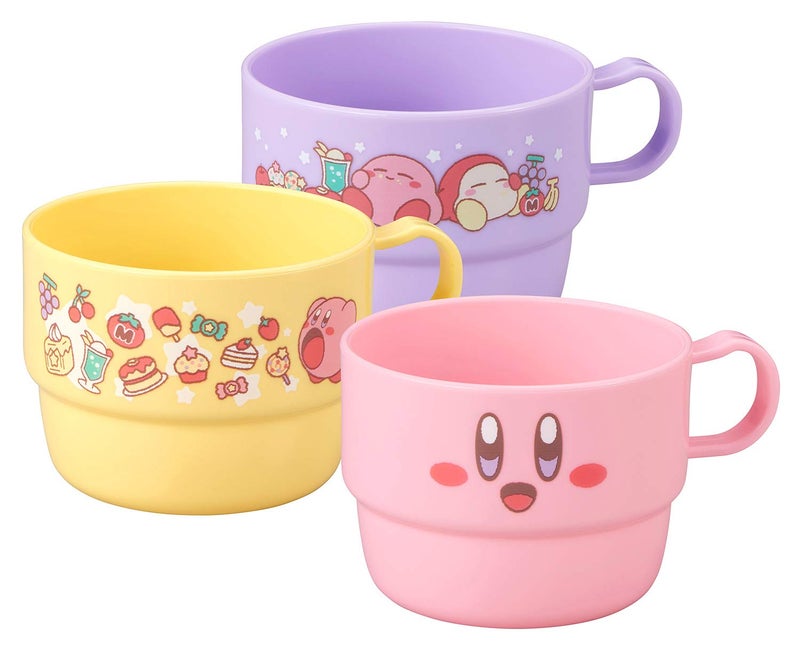 OSK 3 Cups Set Kirbys Dream Land 3 Stacking Cup Set HK PT6