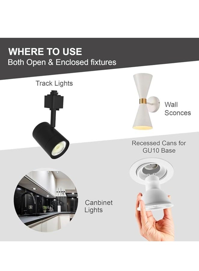 ESNCO 10 Pack GU10 LED Bulbs Non Dimmable, Energy Saving GU10 LED Light Bulbs 120° Wide Beam,220-240V. (White 6500K) - Image 3