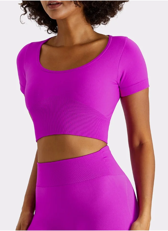 KAWN.YOGA KAWN YOGA Womens Closed Back Sports Bra - Padded Low Impact Workout Yoga Bra with Removable Built in Bra