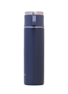 HYDROBREW Double Wall Insulated Tumbler Vacuum Flask With 2 X 150 ML Cup - Grey  - Image 3