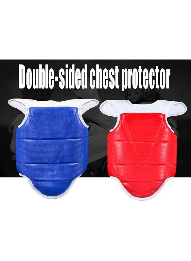 عربست طقم معدات واقية للتايكوندو، سميك ومتين، يُوسِّع الكتفين، واقي صدر مزدوج الجوانب، معدات واقية للساندا - Image 3