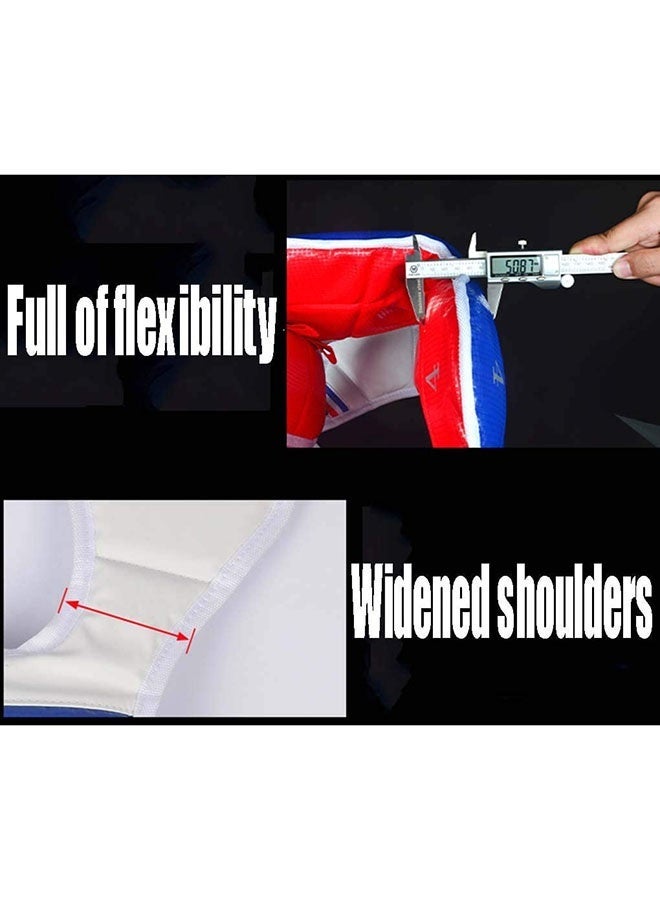 عربست طقم معدات واقية للتايكوندو، سميك ومتين، يُوسِّع الكتفين، واقي صدر مزدوج الجوانب، معدات واقية للساندا - Image 4