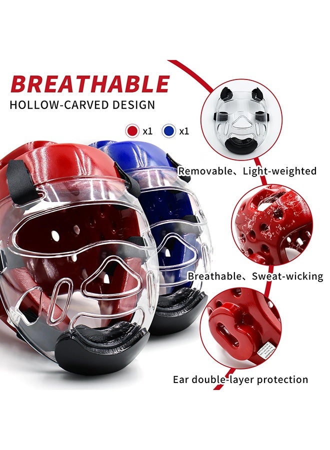 Arabest 13 pcs Taekwondo Sparring Gear Set Ultimate Protective Gear for Taekwondo Karate Trainer Children Youth Adult - Image 2