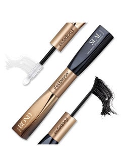 Focipeysa Focipeysa Lash Bond and Seal Waterproof Lash Cluster Glue for Eyelash Extensions 10ml Bond and Seal Lash Glue 2-in-1 Strong Hold Individual Lash Glue Mascara for Personal Makeup Use at Home  - Image 1