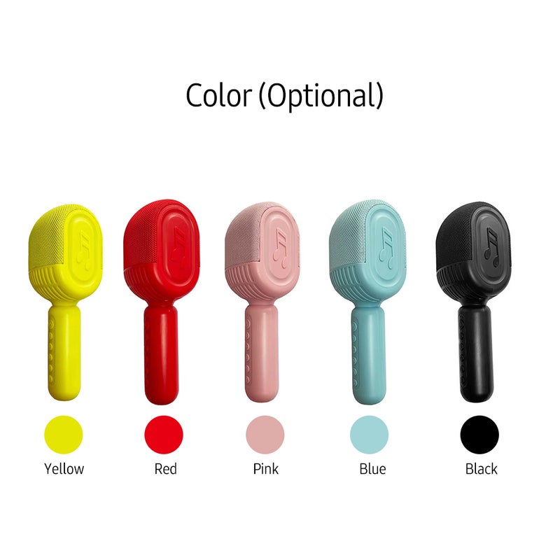 Wireless BT Karaoke Microphone HIFI Speaker 1800mAh Rechargeable Portable Handheld BT Mic Speaker Machine Loudspeaker for Home Party Singing - Image 5