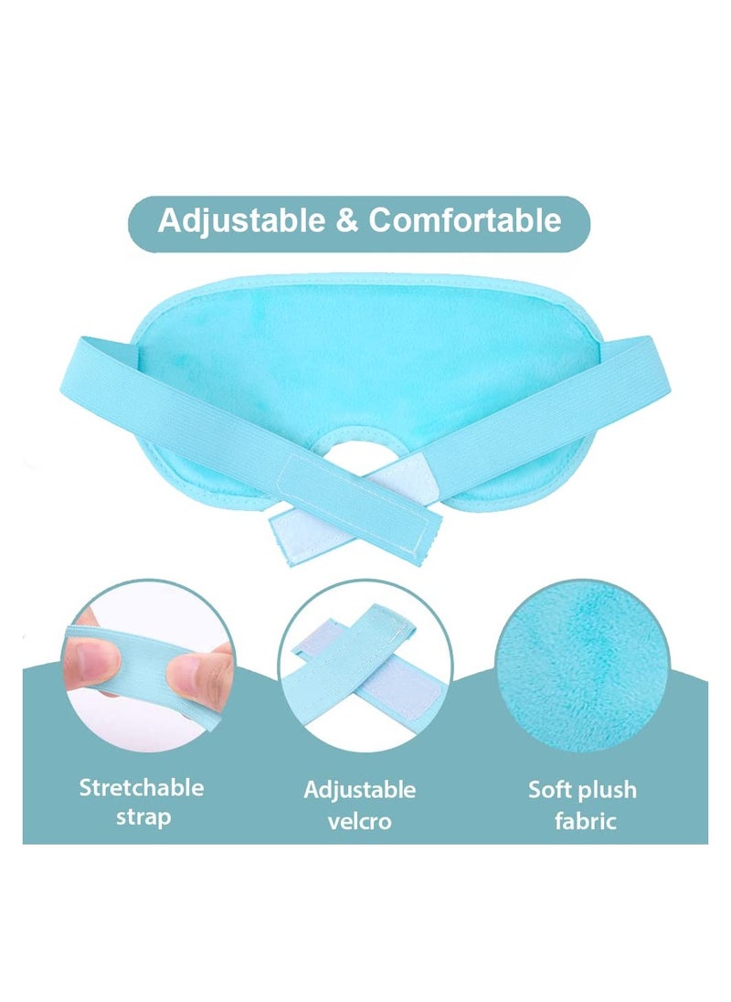 SYOSI - Eye Mask Cooling Reusable Eye Mask with Gel Beads for Hot Cold Therapy, Pain Relief Mask and Eye Pillow for Puffy Eyes Stress Relief, Migraine, Headache and Sinus Pain - Image 1