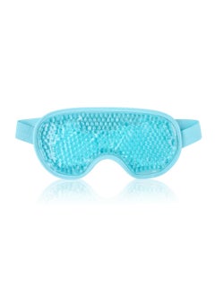 Eye Mask Cooling Reusable Eye Mask with Gel Beads for Hot Cold Therapy, Pain Relief Mask and Eye Pillow for Puffy Eyes Stress Relief, Migraine, Headache and Sinus Pain